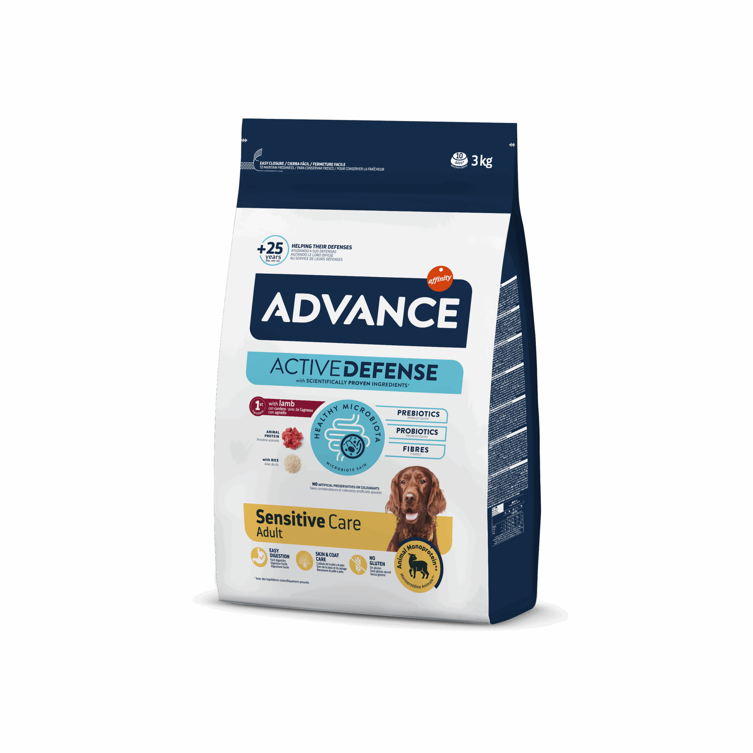 1709890148-580.png Advance Sensitive Lamb&Rise 3 kg - Image 1