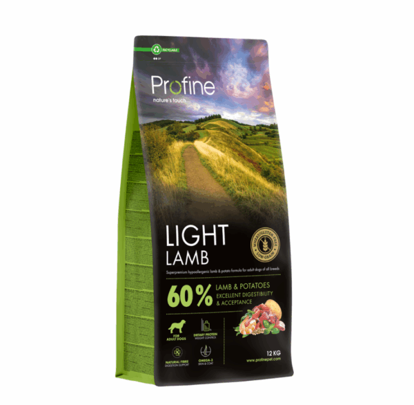 Profine Light Lamb sausas maistas šunims su ėriena 12 kg - Image 1
