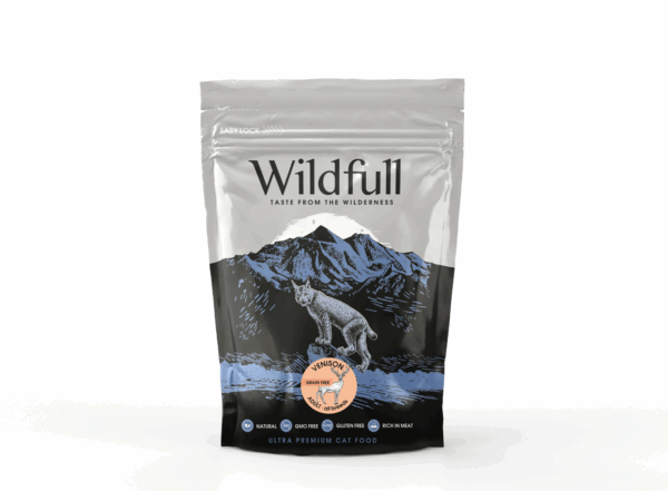 Wildfull Cat Venison Adult sausas maistas katėms 400 g - Image 1