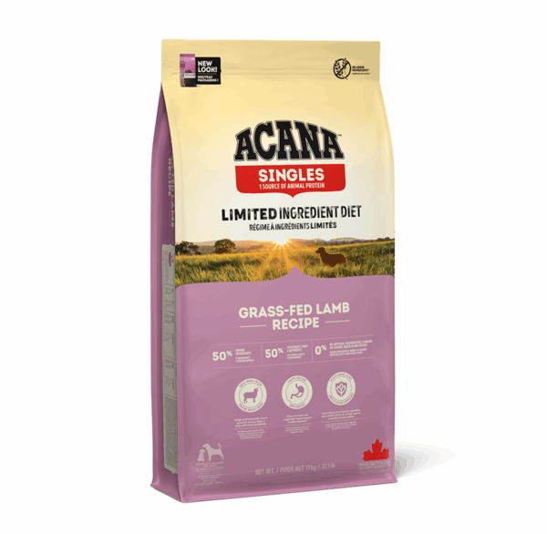 Acana Grass-Fed Lamb Dog sausas maistas šunims su ėriena 6 kg - Image 1