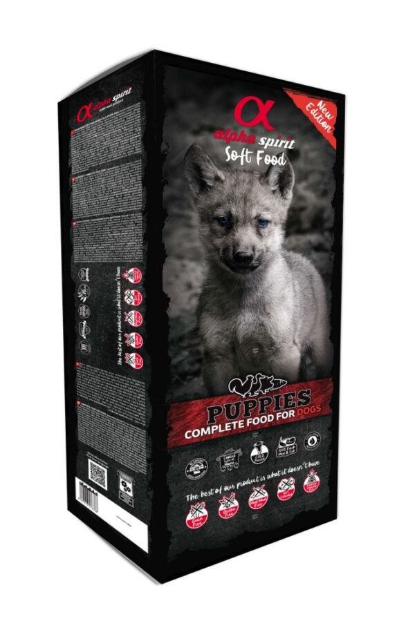 Alpha Spirit Puppies drėgnas multi pašaras šuniukams 9kg - Image 1