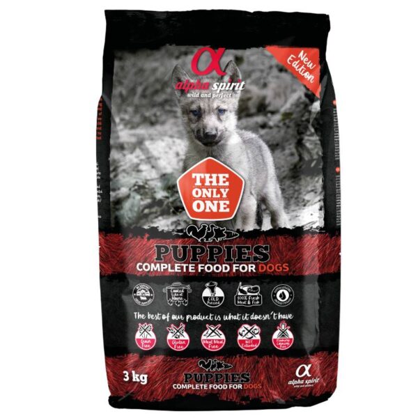 Alpha Spirit Puppies pašaras šuniukams 3kg - Image 1