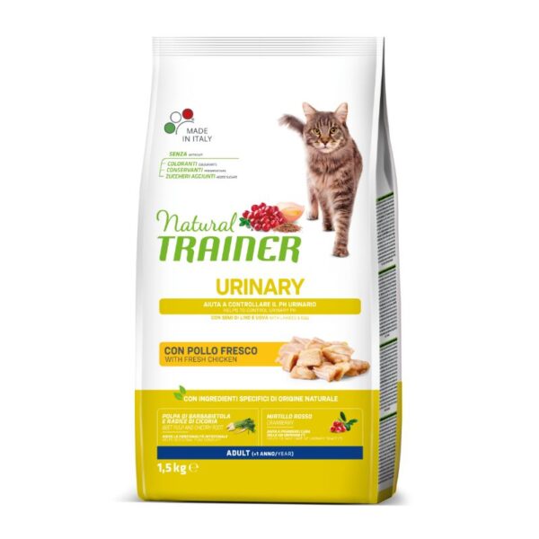 Natural Trainer Cat Urinary Chicken su vištiena 1.5kg (6) - Image 1