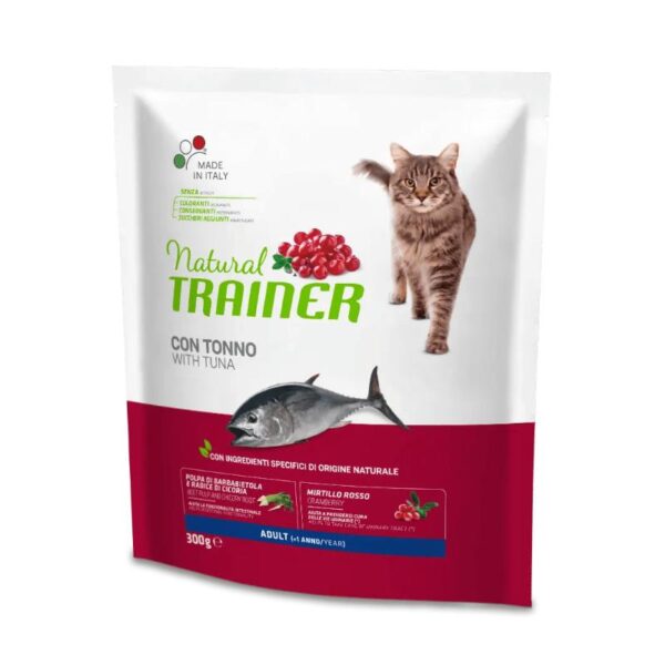 NATURAL TRAINER Cat adult tuna su tunu 300g - Image 1