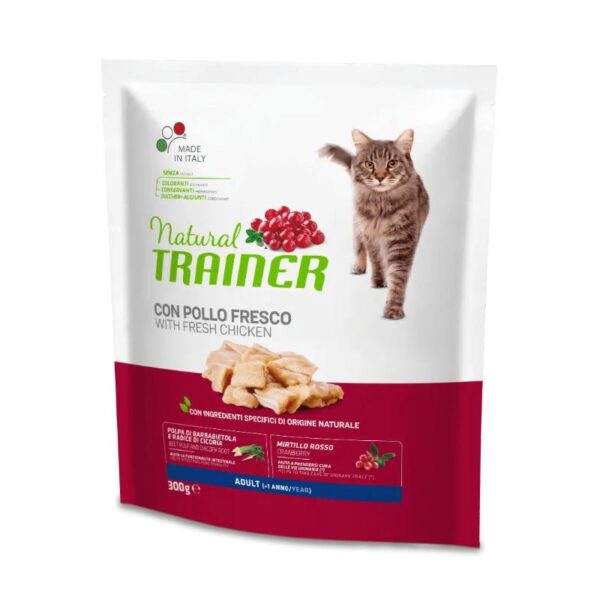 NATURAL TRAINER CAT ADULT CHICKEN su vištiena 300g - Image 1