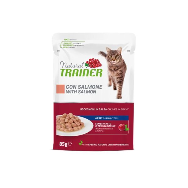 NT Cat Adult Salmon konservai katėms su lašiša 85g 12vnt - Image 1
