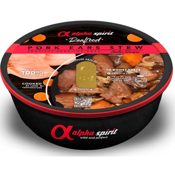 Alpha Spirit Realfood troškinys su kiaulių ausimis 280g (9) - Image 1