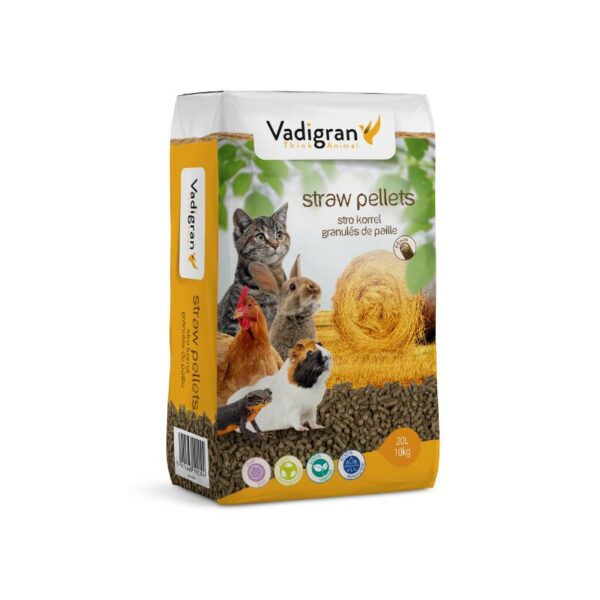 Vdg Straw Pellets šiaudų granulių kraikas 6mm-20L/10kg - Image 1