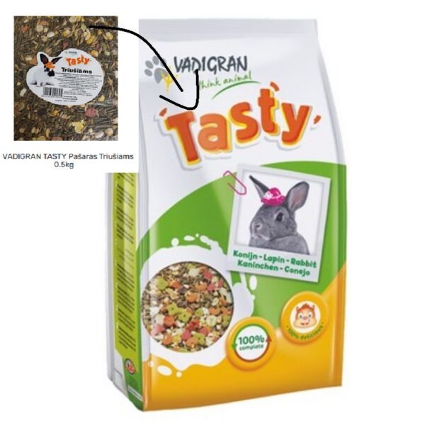 Vdg Tasty Rabbit pašaras triušiams 2.25kg (6) - Image 1