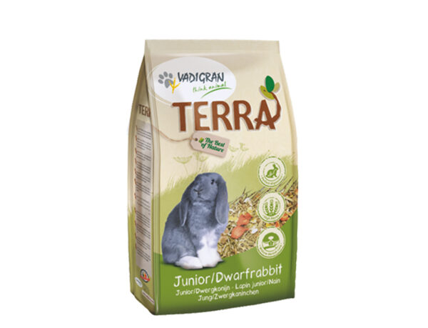 Vadigran Terra Junior&Dwarf pašaras triušiukams 1kg - Image 1