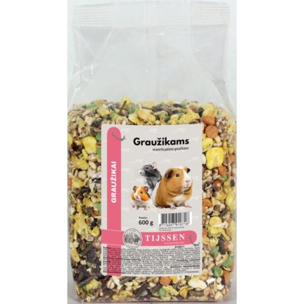 Tijssen pašaras graužikams 600g (5) - Image 1