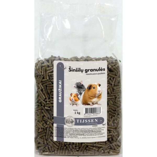 Tijssen šinšilų pašaras granulėmis 1kg (5) - Image 1