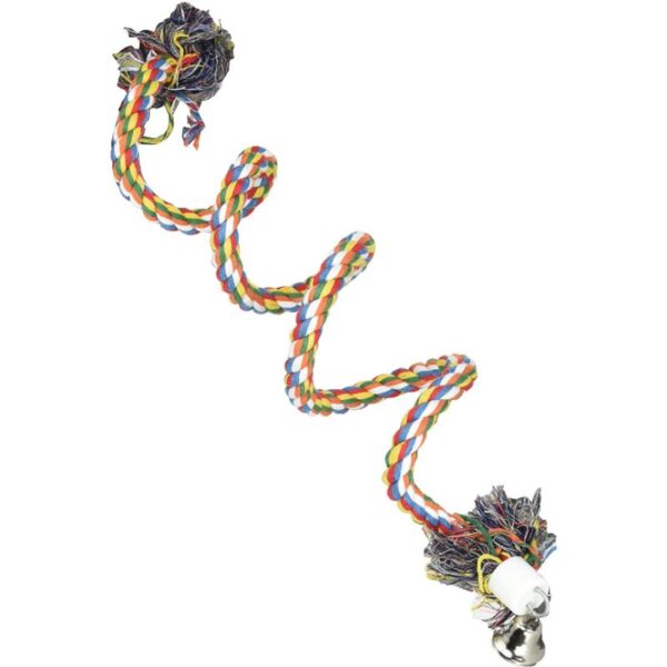 Croci Bird Spiral-rope paukščių žaislas virvė L - Image 1
