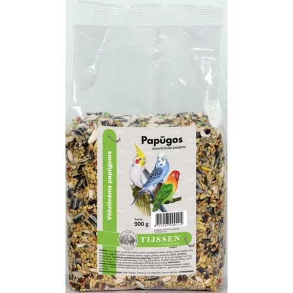 Tijssen lesalas vidutinėms papūgoms 900g (5) - Image 1