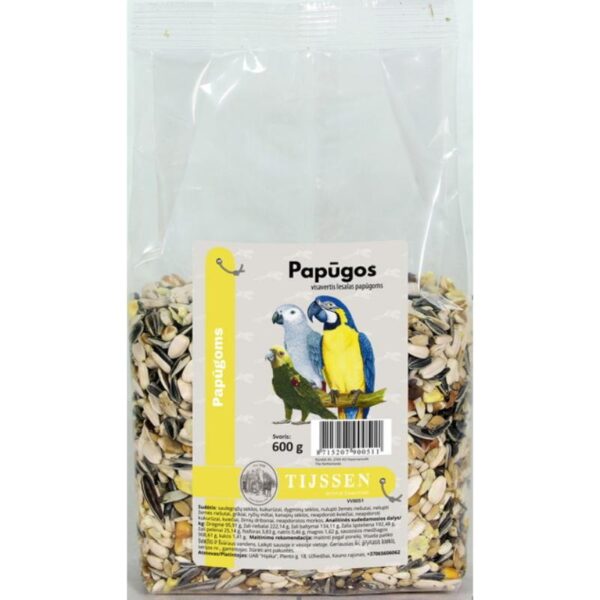 Tijssen lesalas didelėms papūgoms 600g (5) - Image 1