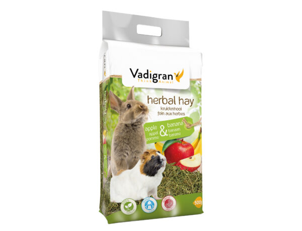 Vadigran Apple&Banana šienas su obuoliais&bananais 500g - Image 1