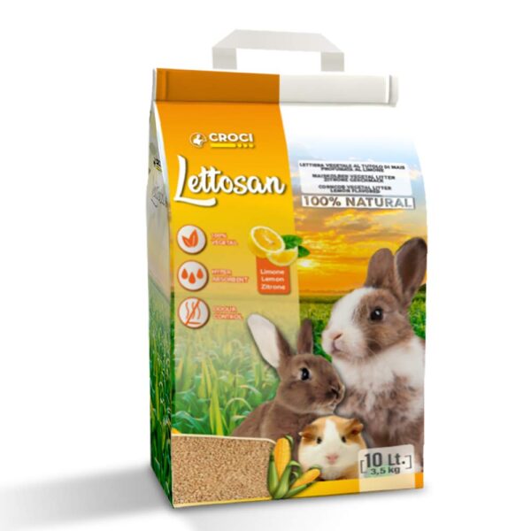 Croci Lettosan kukurūzų kraikas graužikams 10l - Image 1