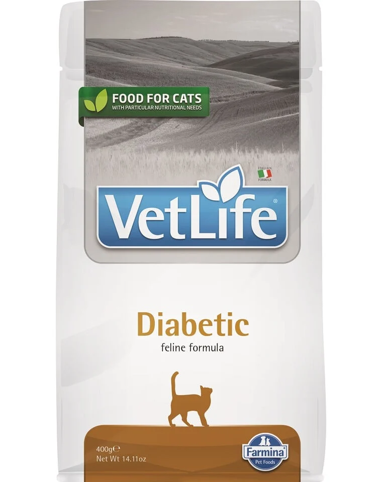0006035_f25173-farmina-vet-life-cat-dry-diabetic-400-g-pak16.webp FARMINA VET LIFE - CAT Dry DIABETIC 400 g - Image 1