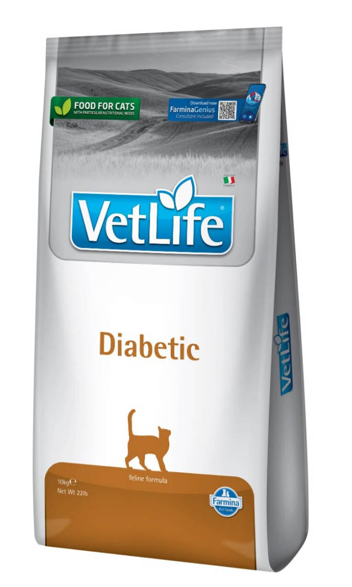0006038_f24855-farmina-vet-life-cat-dry-diabetic-10-kg.jpeg FARMINA VET LIFE - CAT Dry DIABETIC 10 kg - Image 1