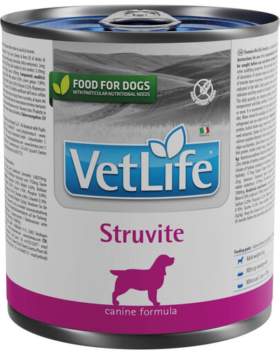 0006069_f02833-farmina-vet-life-dog-wet-struvite-300-gr-pak16.jpeg FARMINA VET LIFE - DOG Wet STRUVITE 300 gr - Image 1